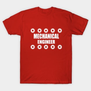 Mechnical Engineer Gears Desig for mechanical Engineers and Students T-Shirt